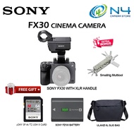 Sony FX30 Digital Cinema Camera with XLR Handle Unit ( 1+1 Year Sony Malaysia Warranty )