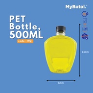 [mybotol] BOTOL PLASTIK 500ML | 93PCS Per Bundle | BOTOL LOVE | BOTOL JUS KOPI JAMU | BOTOL KOSONG