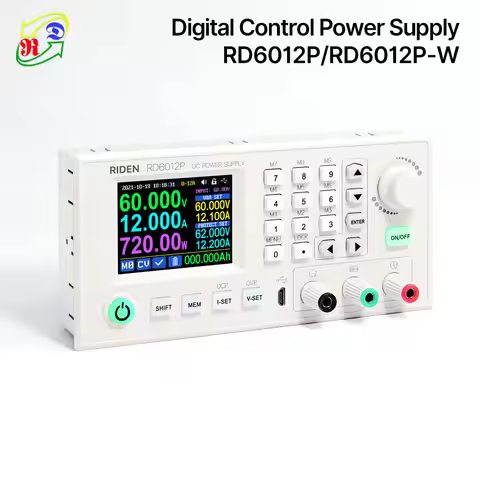 RD RD6012P 5-Digit DC DC Step Down Stabilized Power Supply Adjustable buck converter 60V 12A Phone M