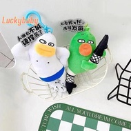 [LuckybabyS] Cartoon Madman Creative Plush Dolls Toy Keychain Bapa Pendant Funny Ugly Cute Stuffed B