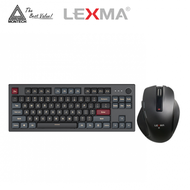 【暗黑組合】君主科技 Montech 暗黑之城機械鍵盤-TKL(87)鍵(黑)+LEXMA M830R 藍光無線滑鼠-黑