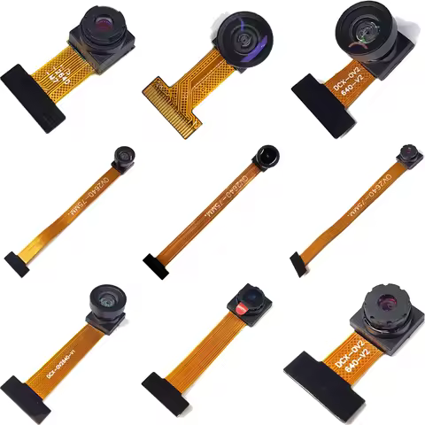 100% Brand New OV2640 Camera Module ESP32-CAM 2MP 66 120 160 Degree 850nm Night Vision 24PIN 0.5mm S