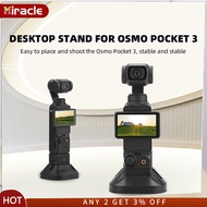 MIRACLE Desktop Camera Mount Portable Gimbal Stabilizer Handheld Gimbal Base Stand Brackets Compatible for OSMO Pocket 3