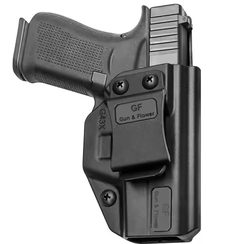 Holster for Glock 43 G43X,Not fit G43XMOS Rail,Polymer Inside Waistband Carry Compatible with G43 G4