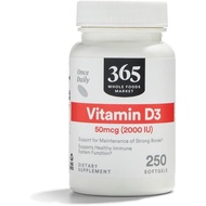 365byWholeFoodsarket, Vitamin D32,000IU, 250 Capsules 88 Yuan