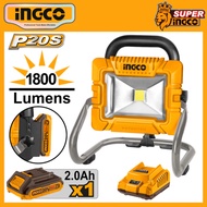 20W work light using 20V battery Ingco CWLI20258