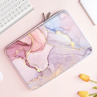 DIY Marble Style Laptop Sleeve Laptop Bag 14-15 Inch PU Leather Clutch for Asus Acer Dell HP Lenovo Carrying Case Laptop liner bag