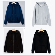 🔥🔥🔥Ready Stock💥💥ALL Size [XS-6XL]Super cotton high quality sweatshirt hoodie with front zip 100% cot