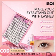 BQI Reusable Self Adhesive Lashes Nine Tailed Rabbit 60 100 Cluster Soft