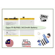 Original Oppo F9 Battery  Oppo R17 Battery  Oppo BLP681 Battery (3415mAh)