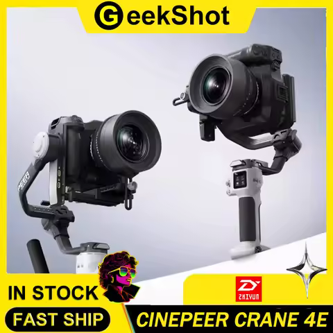 ZHIYUN CINEPEER CRANE 4E Camera Gimbal Stabilizer 3-Axis Handheld for DSLR Mirrorless Cameras for So