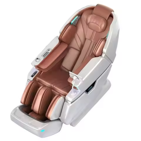 4D Luxury Intelligent Massage Chair Zero Gravity Space Cabin Full Body Electric Foot Massage Home Re