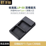 Feng standard Canon 600d camera battery LP-E8 charger set 550D 650D 700D X5 X6 SLR T2i T3i T5i camer