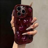เคสโทรศัพท์พิมพ์ลายเชอร์รี่แบบนิ่มสำหรับ IP17/IP17PROMAX/Iphone16/Iphone16pro/Iphone16promax/Iphone1