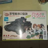 Finemolds 1/72 少女與戰車 戰車 坦克 模型  鮟鱇隊 4號戰車 4號坦克 H型 坦克妹