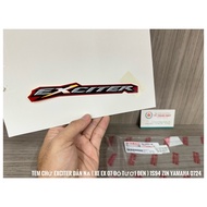 Exciter mask sticker (Ex 07 Bright Red Black) 1S94 (1 Leaf) 1S9F83280000