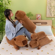 Capybara Plush Toy 50/70/90CM Capybara Long Pillow Cute Stuffed Toy Hugging Pillow