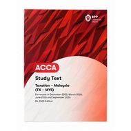 ACCA BPP Taxation – Malaysia (TX-MYS) Study Text – Up to September 2026