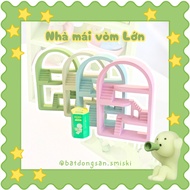 3D Printed House for Models – LARGE ROOF HOUSE - @batdongsan.smiski Chinese New Year Decoration