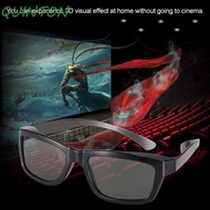QUINTON 3D Glasses TV Plastic Projector Film 3D Game DVD Dimensional Anaglyph