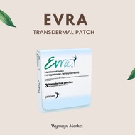 EVRA Transdermal Patch 3pcs/box Releases Hormones small sticky patch避孕贴 fast shipping