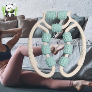 Hand Massage Tool for Legs 9 Wheels Foam Roller