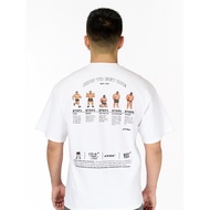 Chick Chick Hick Funny Fitness Graphic Print Oversized Tee Men's Summer Sports Street Style Soft Pre