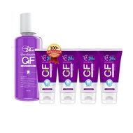 เซตคู่น้ำยาบ้วนปาก + ยาสีฟัน CF สารสกัดจากสมุนไพร เปลือกมังคุด โปร 830 บาท