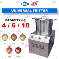 FRESH 4L 6L 10L STAINLESS STEEL UNIVERSAL FRITTER QS-804 QS-806 QS-810 CHOPPER CUTTER FINE BOWL MESI