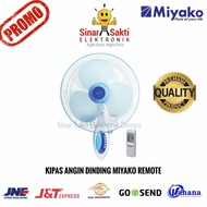 Miyako Kipas Angin Dinding Wall Fan KAW 1689 RC Remote 16 Inch 16"