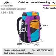 MOUNTAINHIKER Outdoor camping travel hiking backpack 27/35L camping backpack hiking bag waterproof m