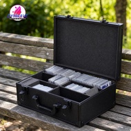[DynwaveedMY] Foam-Lined Hard-Shell Textured Finish Card Slab Case Graded Card Slab Case