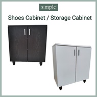 3 Tier Shoes Cabinet With Door/Shoes Rack/Storage Cabinet /Almari Kasut /Multipurpose Cabinet/Almari Simpan Barang Bertu