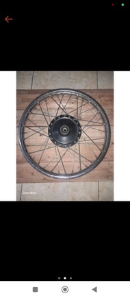 velg jari tromol depan non cakram yamaha alfa
