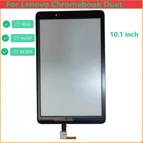 A+ For Lenovo Chromebook Duet 10.1 CT-X636F CT-X636N CT-X636 x636 Touch Screen + OCA LCD Front Glass