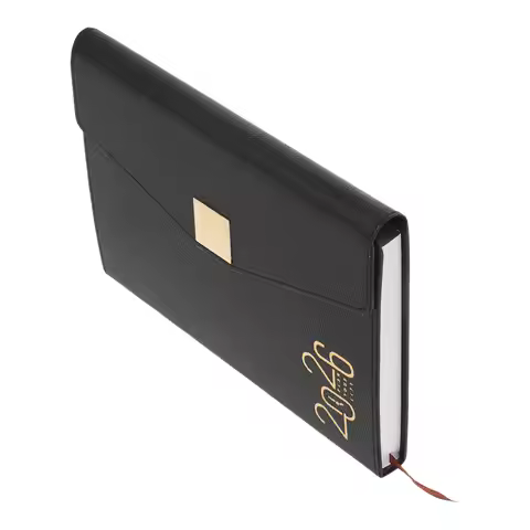 365-Day Daily Planner Notebook Thick Premium Paper No Ink Bleed Modern Minimalist Design Portable De