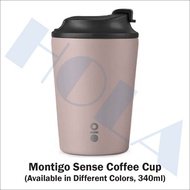 (CHOOSE COLOR) Montigo Sense Coffee Cup | Double Wall Insulated Stainless Steel Tumbler | Stylish Po