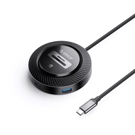 ORICO 4-IN-1 USB HUB 5GBPS (0.3M,1.8M) Type-C Cable with SD/TF Card Reader & USB 3.0 Ports YK5-C3