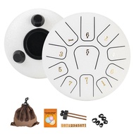 Bộ Trống Mưa Miwayer 6 Inch Rain Drum Pro Kit 11 Nốt Thép Dùng Cho Trị Liệu Âm Thanh Yoga Y Tế Ngoài