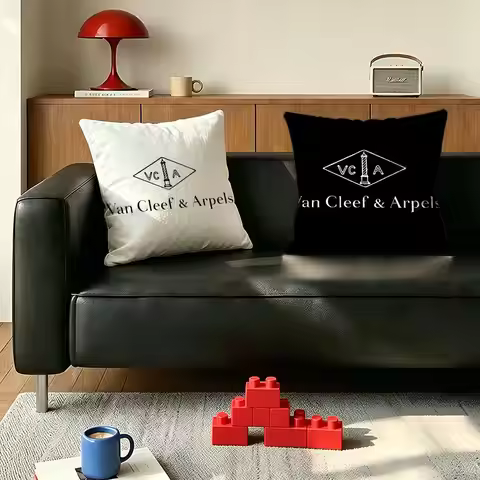 Brand C-Cleef V-Van Cushion Cover For Bedroom Car Coffee Shop Room Soft and Living Room Sofa Decorat