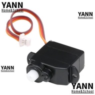 YANN 2g Digital Servo, 180 Degree Rotation Indoor Flight 2.2G Servo, Universal Plastic Gears Mini Se