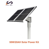 LOYALTY-SECU DC12V Solar Power Kit for CCTV Cameras & 4G/5G Routers