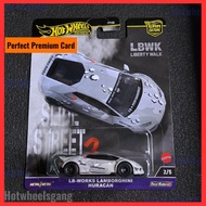 Hot Wheel LB Works Lamborghini Huracan Slide Street 2 2024 Car Culture Hotwheels Premium Coupe LBWK 