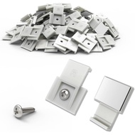 Klip Skru Lampu Luar untuk Lampu Luar Kekal Govee 2/Pro, Braket Pemasangan untuk Kabel Sambungan Go-