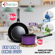 Milk Pan Set 14cm + Fry Pan 20cm