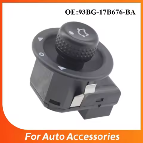 93BG-17B676-BA For Ford Mondeo MK2 MK3 Fiesta Rearview Rear Mirror Side Remote Control Switch Adjust