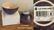 Le Creuset 飯碗 (Cassis 紫色) - LC Set of 2 Rice Bowl (Cassis)