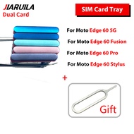 SIM Card Tray SD Holder Adpater Replacement For Moto Edge 60 5G Fusion Pro Stylus