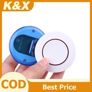 K&X 6V 433Mhz Wireless Remote Control 1 Button Round Remote Control Switch Feel Free To Paste EV1527
