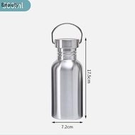 [beauty] 350 500 600 750 1000ML Stainless Steel Bike Water Bottle Fitness Single Walled Water Bottle